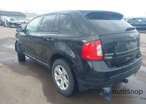 2013 Ford Edge Sel из США, поврежденный, VIN 2FMDK4JC3DBB54892